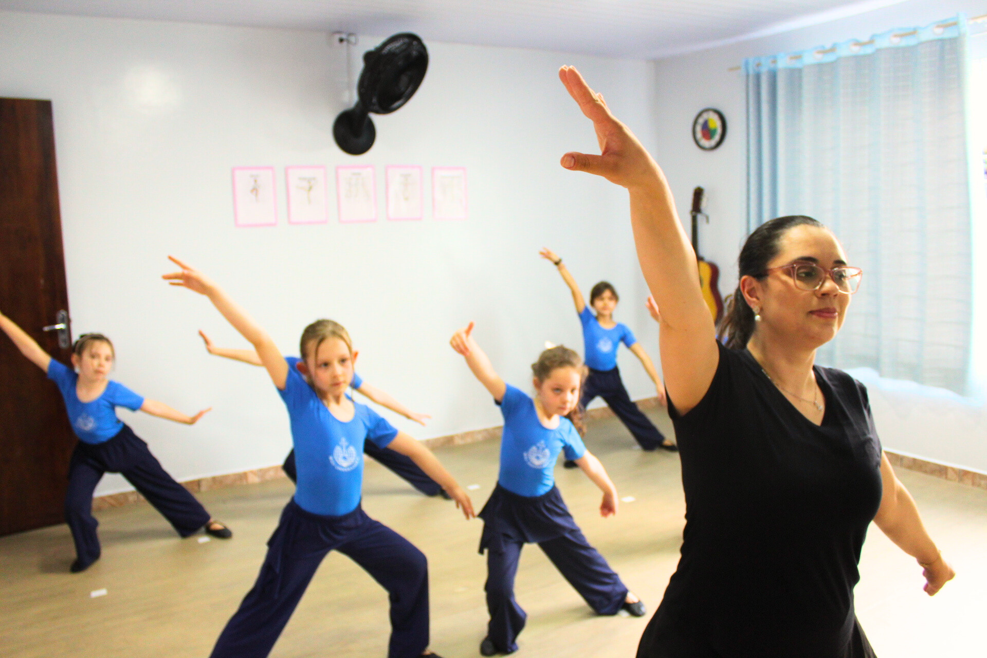 Aula de jazz infantil